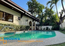 4br bungalow house for lease in ayala alabang village