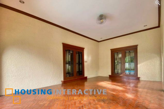 4br bungalow house for lease in ayala alabang village