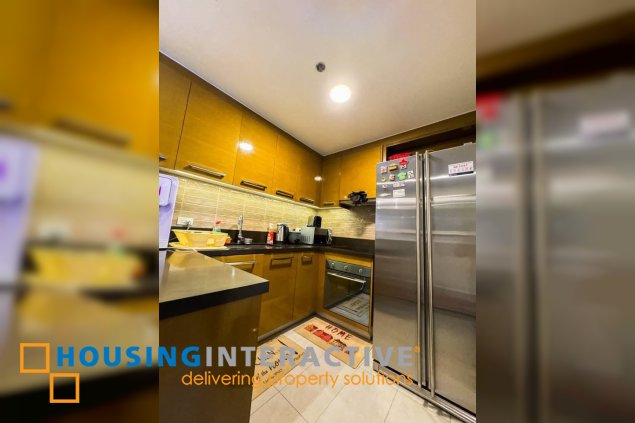 semi-furnsihed 2br unit with parking for sale in proscenium at rockwell