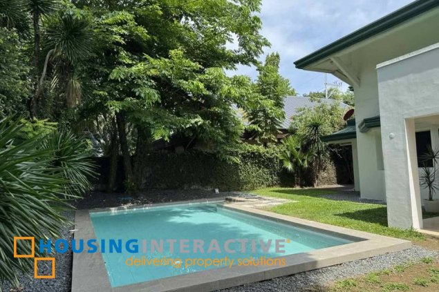 4br house for lease in ayala alabang