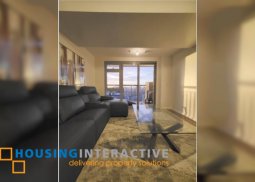 fully furnished 3br unit with parking for lease in park triangle residences