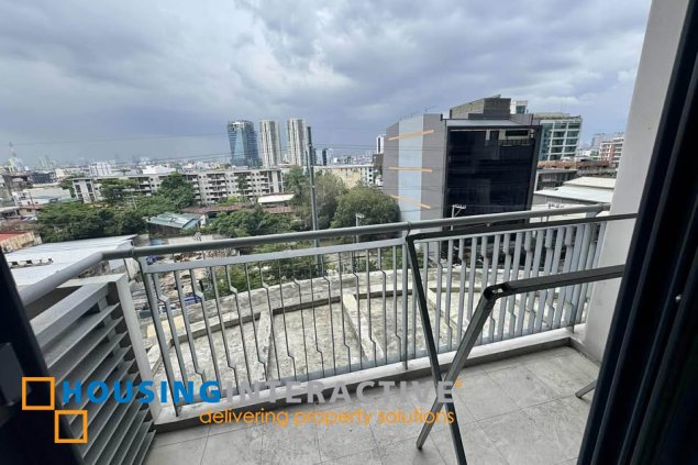 furnished 2br unit with balcony and parking for lease in the rise