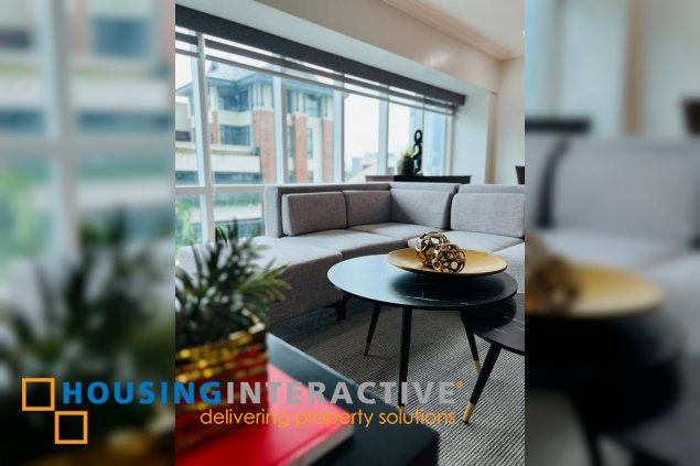 furnished 1br unit with parking for lease in hidalgo place