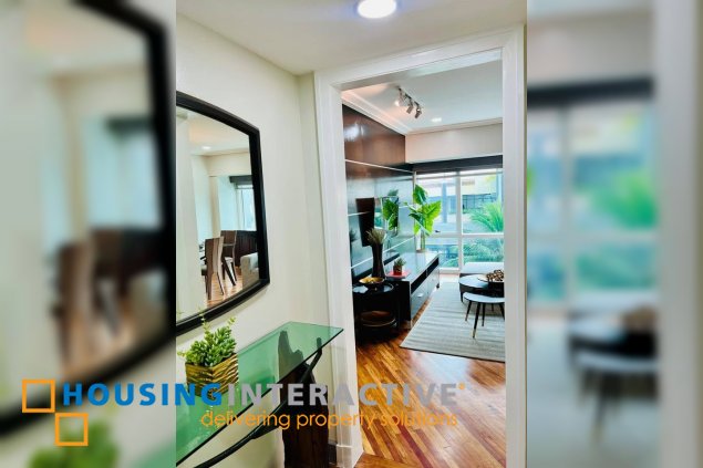 furnished 1br unit with parking for lease in hidalgo place