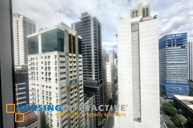 semi-furnished 3br unit with parking for lease in the salcedo park condominium