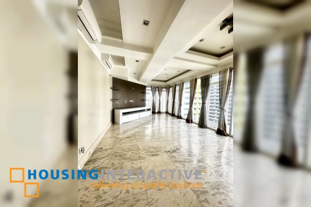 semi-furnished 3br unit with parking for lease in the salcedo park condominium