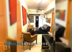 fully furnished 1br unit for sale in the trion towers