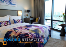 furnished twin bedroom suite for sale in savot hotel manila