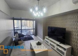furnished studio unit with parking for lease in gentry residences