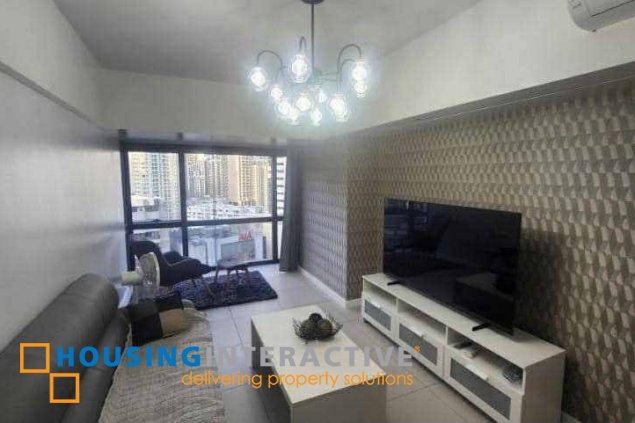 furnished studio unit with parking for lease in gentry residences