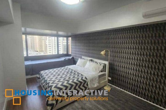 furnished studio unit with parking for lease in gentry residences