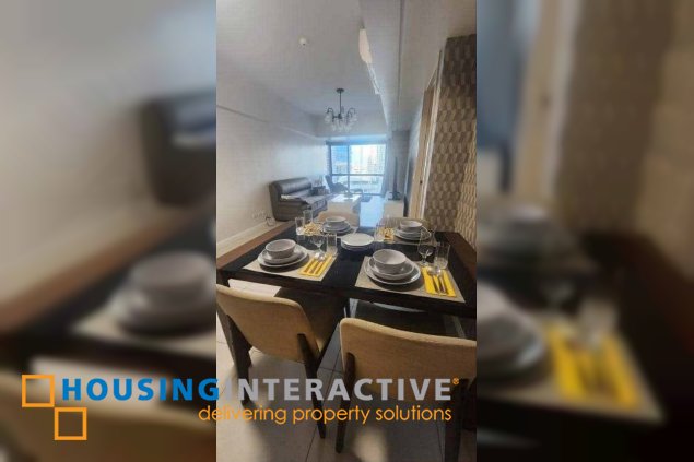 furnished studio unit with parking for lease in gentry residences