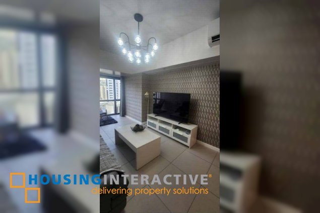 furnished studio unit with parking for lease in gentry residences