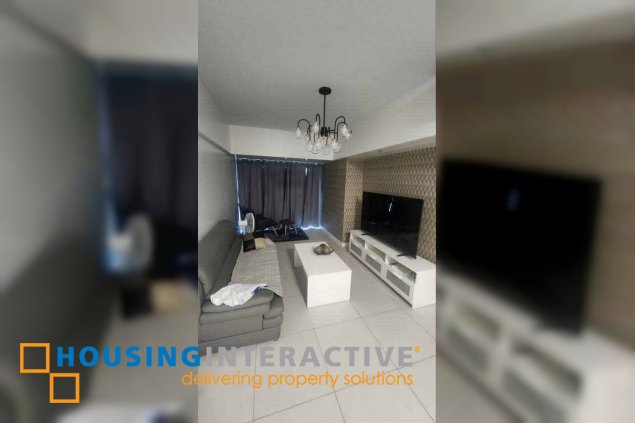 furnished studio unit with parking for lease in gentry residences