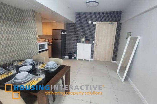 furnished studio unit with parking for lease in gentry residences