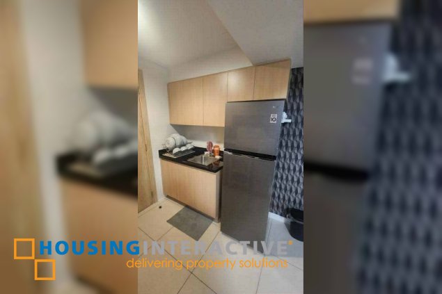 furnished studio unit with parking for lease in gentry residences