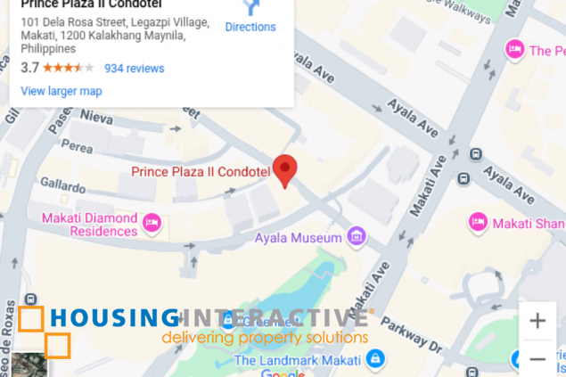 semi-furnished unit for sale in prince plaza