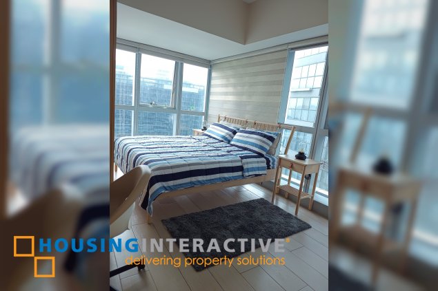 fully furnished 3br unit with parking for lease in uptown parksuites