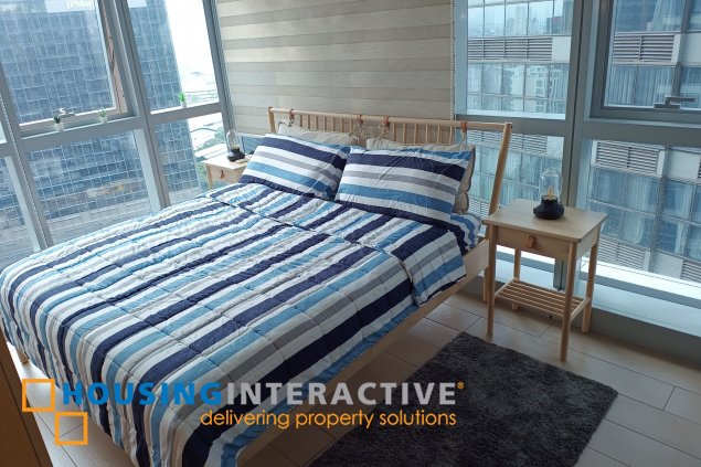 fully furnished 3br unit with parking for lease in uptown parksuites