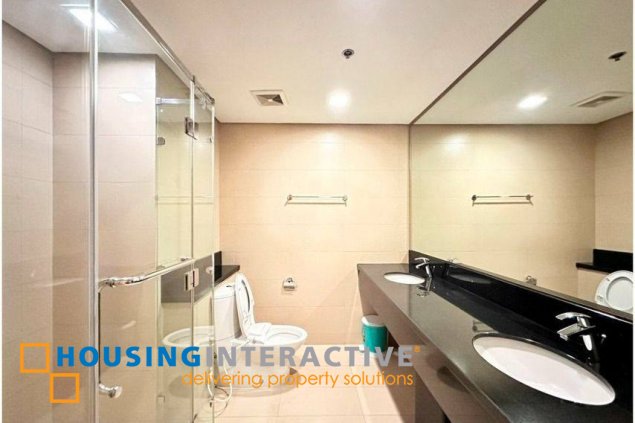 semi-furnished 2br unit with balconies for rent in park terraces