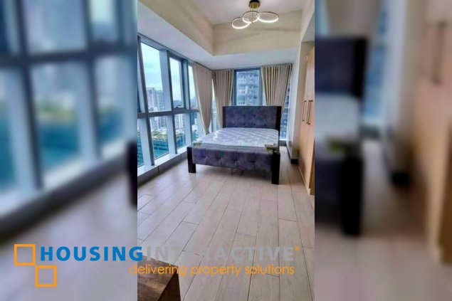 semi-furnished 3br unit for sale in uptown parksuites