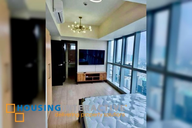semi-furnished 3br unit for sale in uptown parksuites