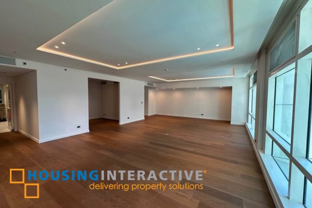 bare 3br unit with parking for sale in one roxas triangle