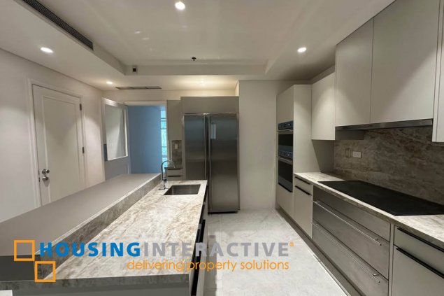 bare 3br unit with parking for sale in one roxas triangle