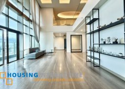 bi-level penthouse unit for sale/lease in the viridian at greenhills
