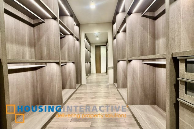 bi-level penthouse unit for sale/lease in the viridian at greenhills