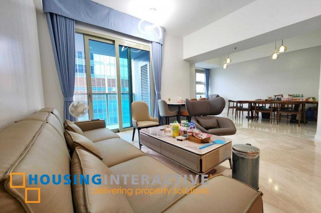 fully furnished 3br unit with parking for sale in grand hyatt