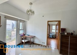 fully furnished 2br unit with parking for sale in trion towers