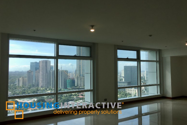 semi-furnished 3br unit with parking for lease in two roxas triangle