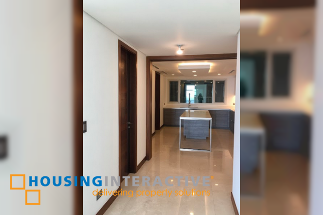 semi-furnished 3br unit with parking for lease in two roxas triangle