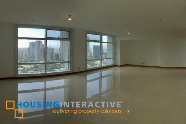 semi-furnished 3br unit with parking for lease in two roxas triangle