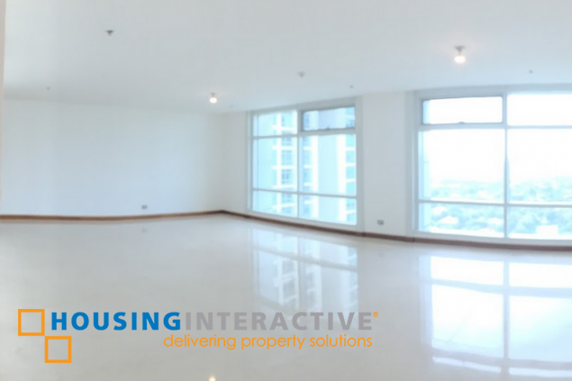 semi-furnished 3br unit with parking for lease in two roxas triangle