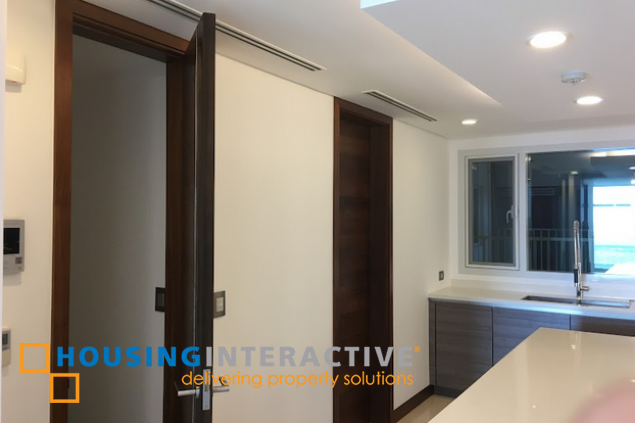 semi-furnished 3br unit with parking for lease in two roxas triangle