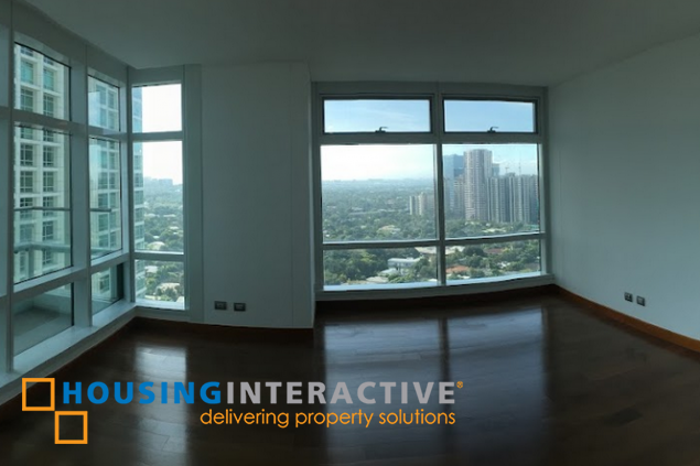 semi-furnished 3br unit with parking for lease in two roxas triangle