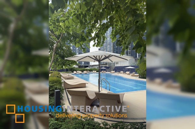 fully furnished 1br unit for lease in the seasons residences