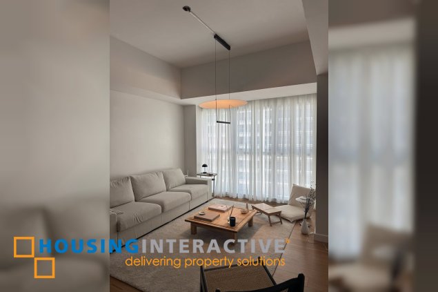 fully furnished 1br unit for lease in the seasons residences