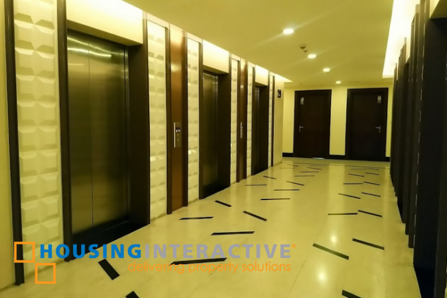 fully furnished 1br unit for lease in three central