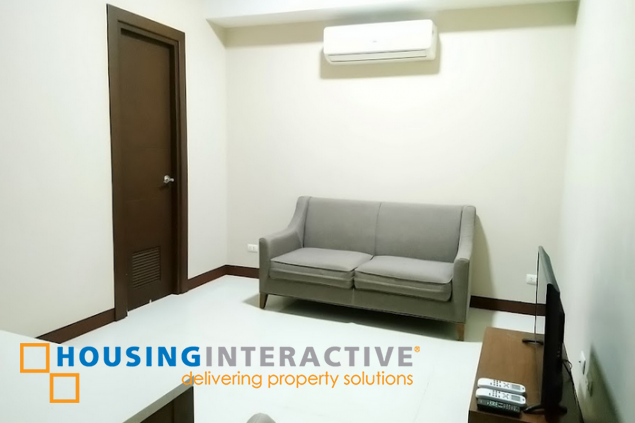 fully furnished 1br unit for lease in three central