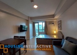 fully furnished studio unit with parking for sale in the grove by rockwell