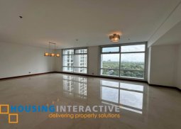 semi-furnished 3br unit with parkings for lease in two roxas triangle