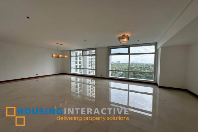 semi-furnished 3br unit with parkings for lease in two roxas triangle