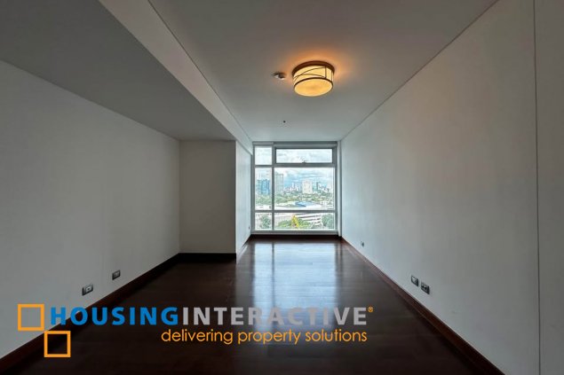 semi-furnished 3br unit with parkings for lease in two roxas triangle