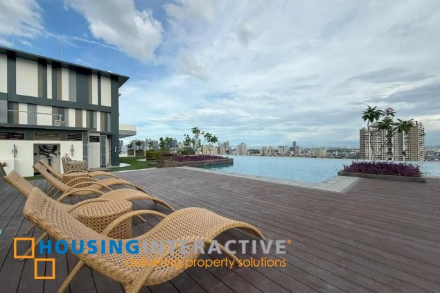 brandnew studio unit with parking for lease in dmci homes - the camdem place