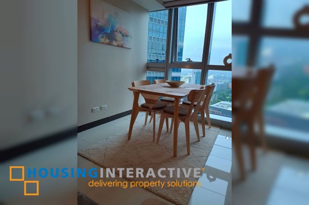 fully furnished 3br unit with parking for lease in uptown parksuites