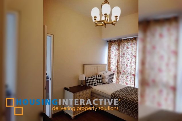 fully furnished 2br unit with parking for sale in shang salcedo place