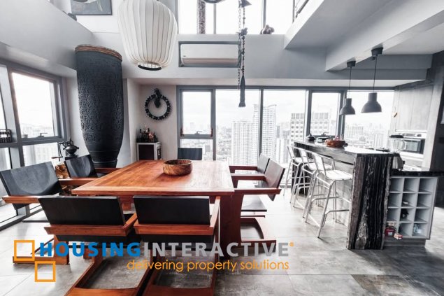 fully furnished 3br unit with parking for sale in eton residences